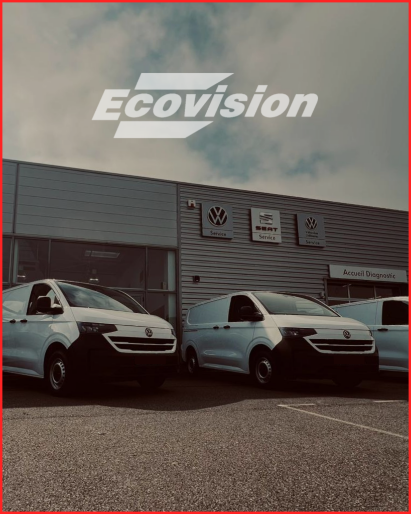 Livraison de la nouvelle flotte de véhicules d'intervention EcoVision chez le concessionnaire Volkswagen.